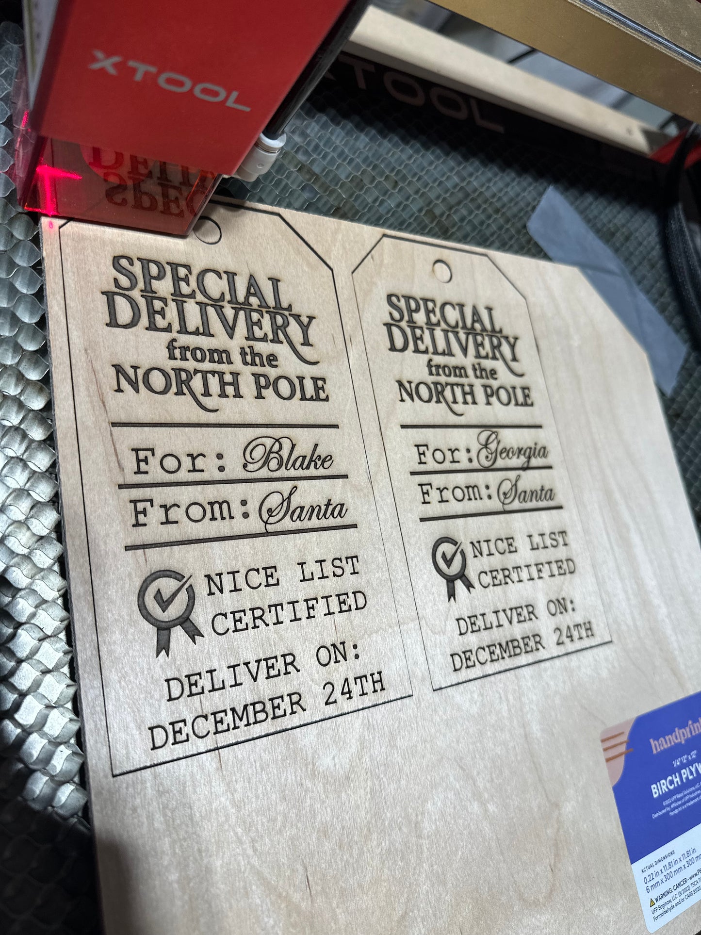 Santa’s Special Delivery Gift Tags