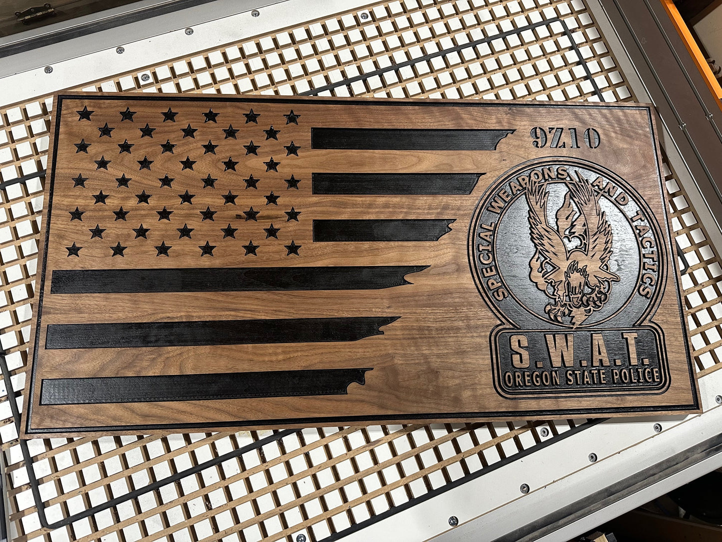 Custom Tattered/Torn American Flag